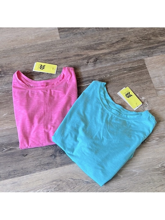 all in motion Tops - all in motion Tank Top Duo - Bright Pink & Aqua Blue NWT